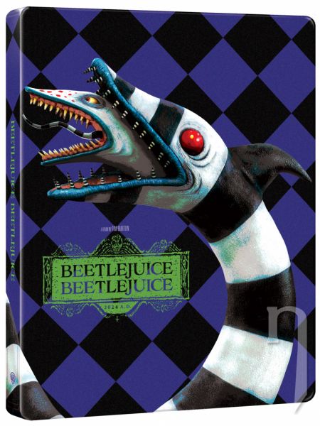 BLU-RAY Film - Beetlejuice Beetlejuice 2BD (UHD+BD) - steelbook