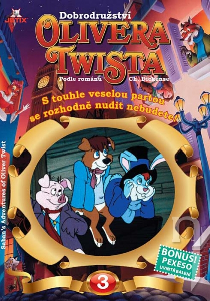 DVD Film - Dobrodružství Olivera Twista 3