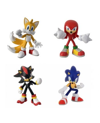 Hračka - Figurky - set 4 ks - Sonic the Hedgehog - 7-8 cm