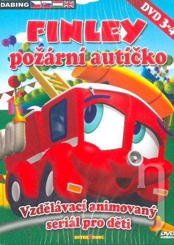 DVD Film - Finley požiarne autíčko - DVD 3 - 4 (digipack)