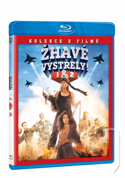 BLU-RAY Film - Žhavé výstřely kolekce 1+2 2BD