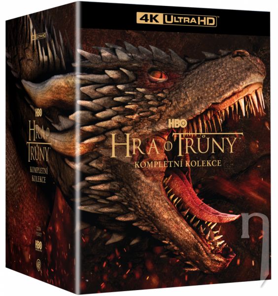 BLU-RAY Film - Hra o trůny kolekce 1.-8. série 33BD (UHD+3BD bonus disk)