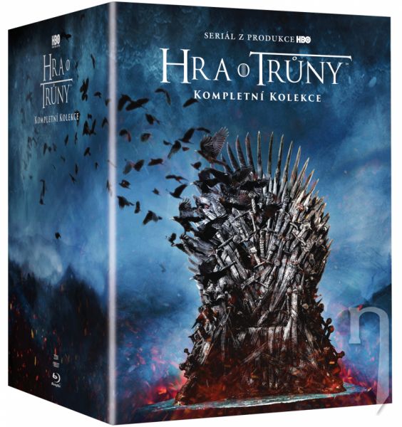 BLU-RAY Film - Hra o trůny 1.-8. série (36 BD)