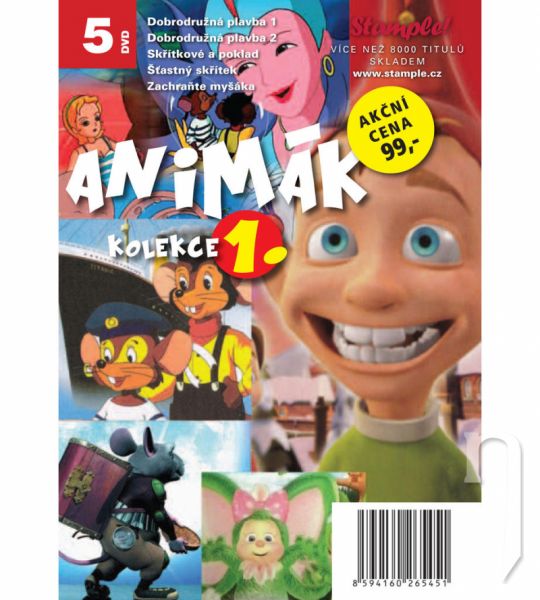 DVD Film - Kolekce animák 1 (5 DVD)