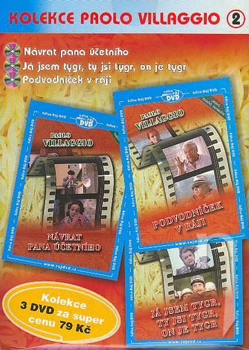 DVD Film - Kolekce Paolo Villaggio 2.  (3 DVD)