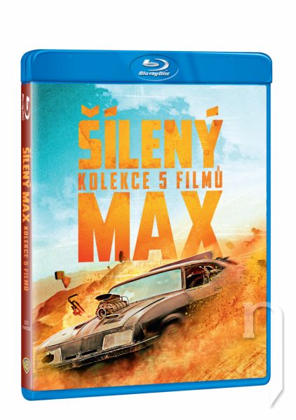 BLU-RAY Film - Kolekcia Šialený Max (5 BD)