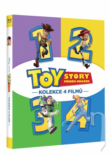 BLU-RAY Film - Toy Story: Príbeh hračiek 1-4 (4 BD)