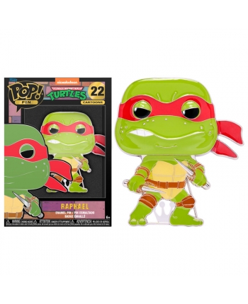 Hračka - Kovový odznak Funko POP! PIN - Raphael - Želvy Ninja - 9 cm