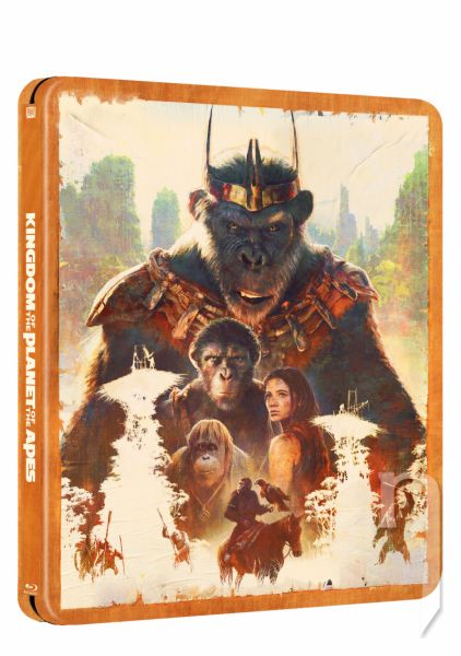 BLU-RAY Film - Království Planeta opic - Limitovaná sběratelská edice - steelbook