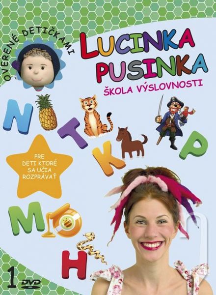 DVD Film - LUCINKA PUSINKA 1 - ŠKOLA VÝSLOVNOSTI