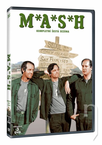 DVD Film - M.A.S.H. 6. série 3DVD