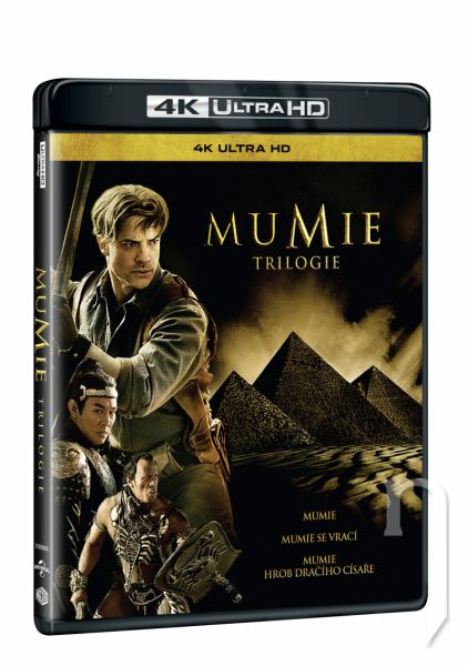 BLU-RAY Film - Mumie kolekce 1.-3. 3BD (UHD)