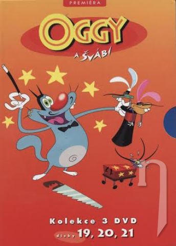 DVD Film - Oggy a švábi 19-21 (3 DVD)