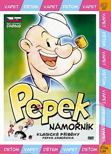 DVD Film - Pepek námořník - Klasické příběhy Pepka