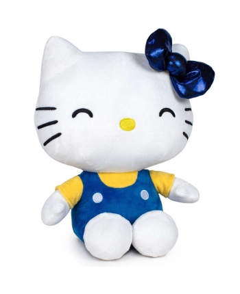 Hračka - Plyšová kočička modrá - Hello Kitty - 22 cm