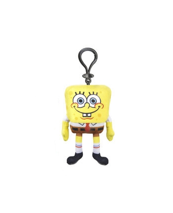 Hračka - Plyšový přívěsek SpongeBob s úsměvem - SpongeBob - 13 cm