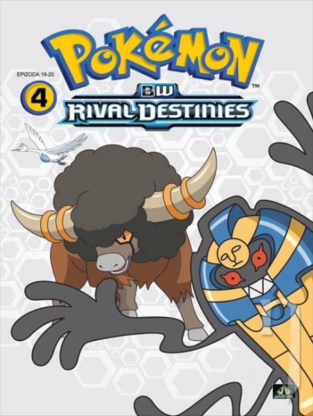 DVD Film - POKÉMON: B&W RIVAL DESTINIES 15. série, disk 4