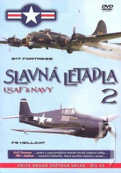 DVD Film - Slavná letadla USAF a NAVY DVD 2. (papierový obal) CO