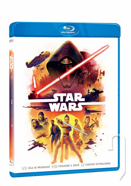 BLU-RAY Film - Star Wars epizody VII-IX kolekce 6BD (3BD+3BD bonus)