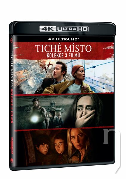 BLU-RAY Film - Tiché místo kolekce 1.-3. 3BD (UHD)