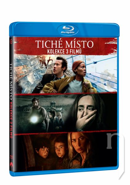 BLU-RAY Film - Tiché místo kolekce 1.-3. 3BD