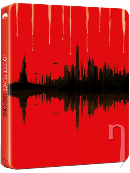 BLU-RAY Film - Tiché miesto: Prvý deň 2BD (UHD+BD) - steelbook