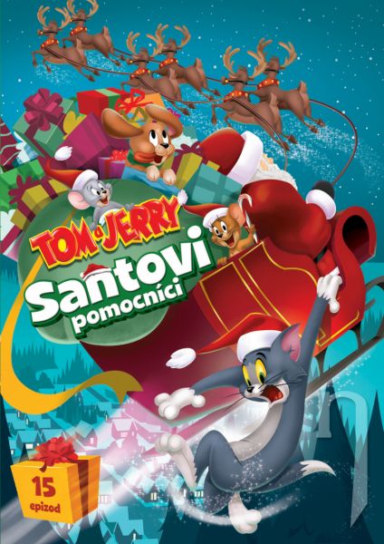 DVD Film - Tom a Jerry: Santovi pomocníci