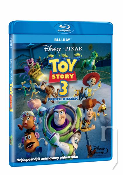 BLU-RAY Film - Toy Story 3: Příběh hraček