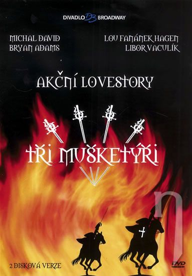 DVD Film - Tři mušketýři - Muzikál - 2DVD