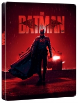 BLU-RAY Film - Batman (2022) 3BD (UHD+BD+BD bonus) - steelbook - motiv Batmobile Head Light