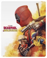 BLU-RAY Film - Deadpool & Wolverine 2BD (UHD+BD) - Limitovaná sběratelská edice - steelbook - motiv DP