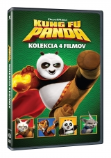 DVD Film - Kung Fu Panda kolekce 1-4 4DVD