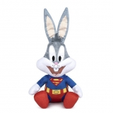 Hračka - Plyšový Bugs Bunny jako Superman - Looney Tunes - 18 cm