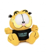 Hračka - Plyšový Garfield - I Live for Weekends - Garfield - 20 cm