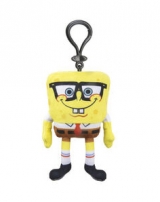 Hračka - Plyšový přívěsek SpongeBob v brýlích - SpongeBob - 13 cm