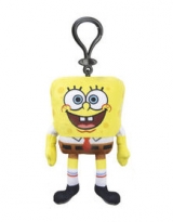 Hračka - Plyšový přívěsek SpongeBob vysmátý - SpongeBob - 13 cm