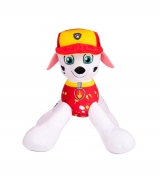 Hračka - Plyšový pejsek Marshall ležící - letní - Paw Patrol - 50 cm