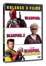 DVD Film - Kolekce: Deadpool 1-3 (3 DVD)