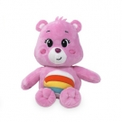 Hračka - Plyšový medvedík růžový - Care Bears - 28 cm